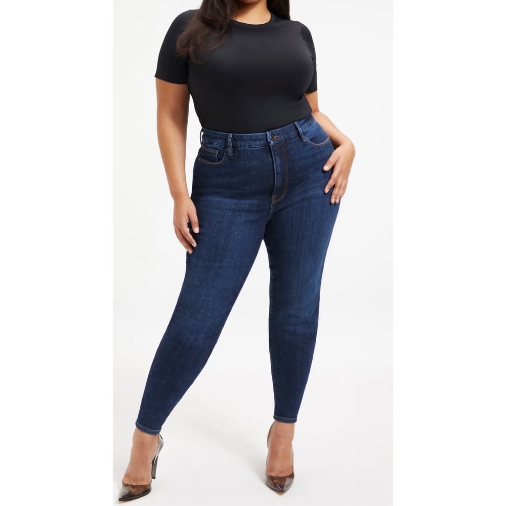 GOOD AMERICAN Good Waist High Rise Jeans